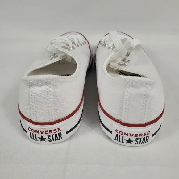 Converse Chuck Taylor All Star Low Top Shoes Sneakers White Unisex M-5, W-7 NIB - Picture 4 of 10